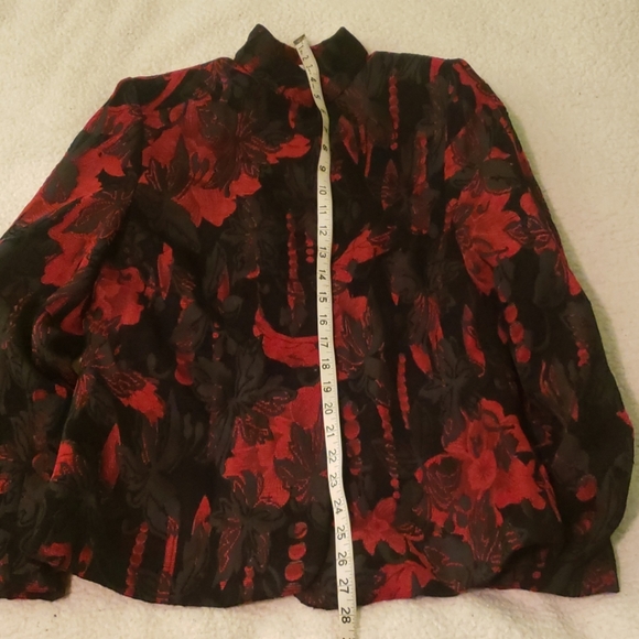 Coldwater Creek Floral Dress Jacket - Picture 7 of 8